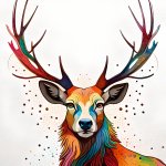daily showcase - color deer.jpeg